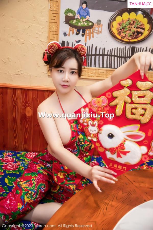 王格 王婉悠 [XiuRen]高清写真图 2023.01.12 No.6121 王婉悠Queen 布兜美臀第45张图片